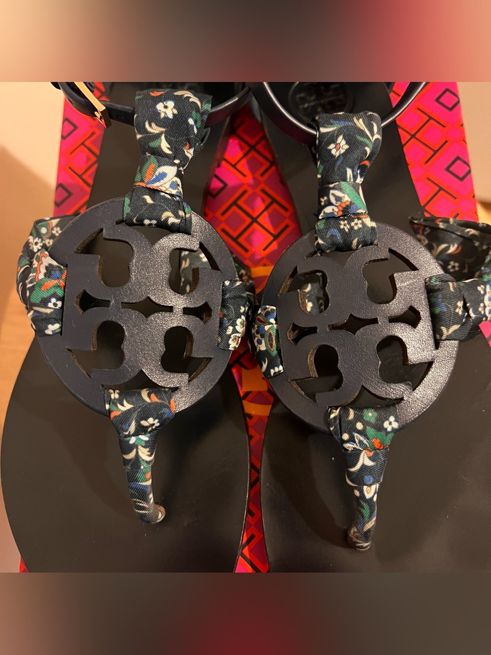 Tory Burch Miller Scarf Sandals